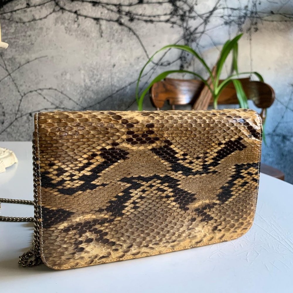 Vintage Morle Snakeskin Clutch